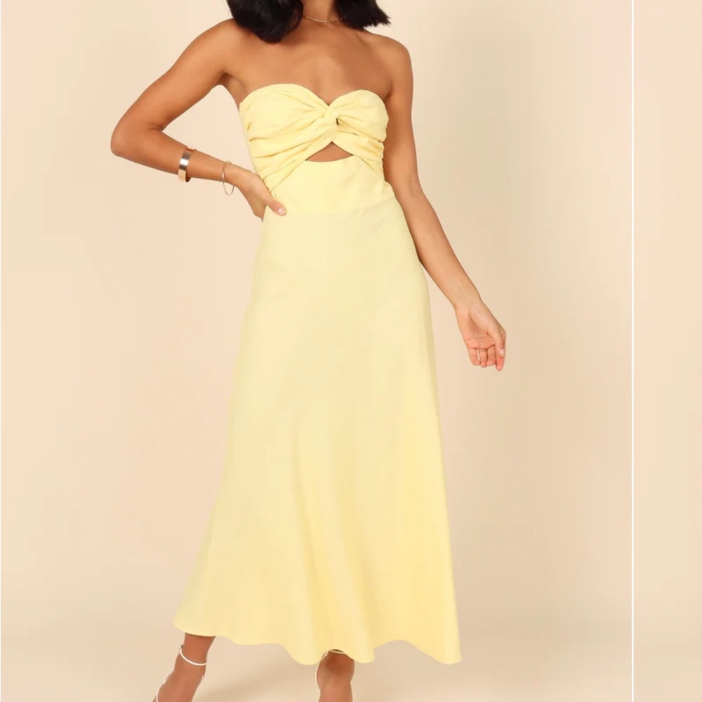 ROSETTA DRESS - LEMON